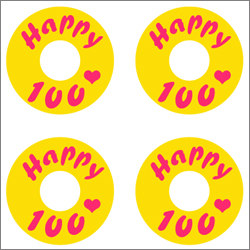 도넛패턴(16구) Happy 100